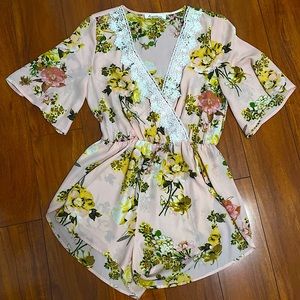 Floral romper